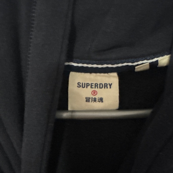 Super Dry Code Logo Hoodie - Picture 3 of 3